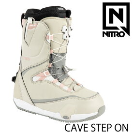 23-24 NITRO/ナイトロ CAVE STEP ON ケイブ ステップオン スピードレース レディース ブーツ スノーボード 2024