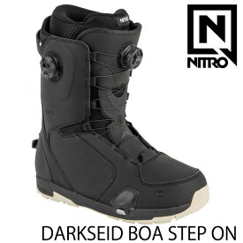 23-24 NITRO/ナイトロ DARKSEID BOA STEP ON ダークサイド ステップオン メンズ レディース ブーツ スノーボード 2024 型落ち