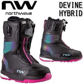 23-24 NORTHWAVE/ノースウェーブ DEVINE HYBRID デバインハイブリッド レディース ブーツ カービング スノーボード 2024