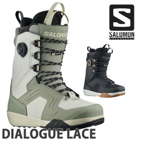 23-24 SALOMON/サロモン DIALOGUE LACE SJ BOA ダイアログ 紐 ボア メンズ レディース ブーツ 熱成型対応 スノーボード 2024 型落ち