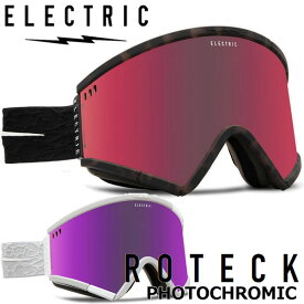 23-24 ELECTRIC/エレクトリック ROTECK PHOTOCHROMIC ローテック 調光レンズ ゴーグル アジアンフィット メンズ レディース スノーボード 2024 型落ち