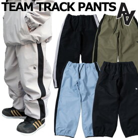 23-24 AA HARDWEAR/ダブルエー TEAM TRACK PANTS チームトラックパンツ メンズ レディース 防水パンツ スノーボードウェア スノーウェアー 2024 型落ち