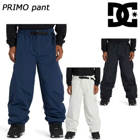 23-24 DC/ディーシー PRIMO PANT プリモパンツ メンズ レディース 防水パンツ スノーボードウェア スノーウェアー 2024 型落ち
