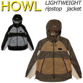 23-24 HOWL / ハウル LIGHTWEIGHT ripstop jacket ライトウェイトジャケット メンズ レディース 防水ジャケット スノーボードウェア スノーウェアー 2024