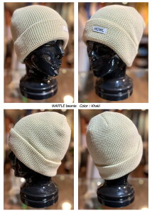 23-24 HOWL / nE WAFFLE Beanie Y fB[X r[j[ jbgX Xm[{[hEFA Xm[Ap 2024 [֑Ή