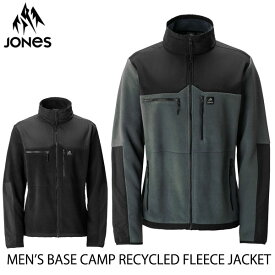 23-24 JONES/ジョーンズ Men’s BASE CAMP RECYCLED FLEECE JACKET ベースキャンプフリース メンズ レディース ジャケット スノーボードウェア 2024