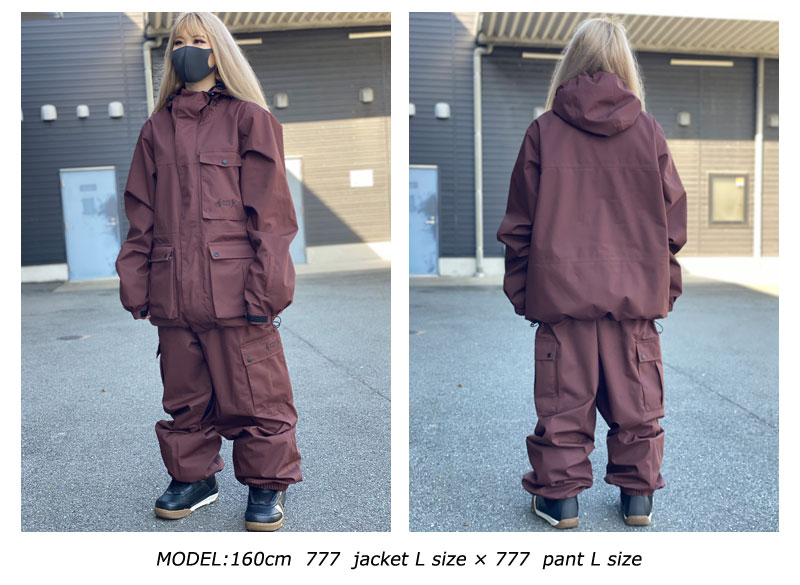 楽天市場】23-24 NOMADIK/ノマディック 777 jacket メンズ レディース