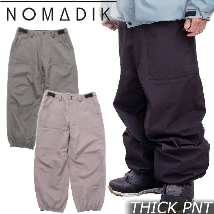 楽天市場】23-24 NOMADIK/ノマディック THICK pant メンズ レディース  