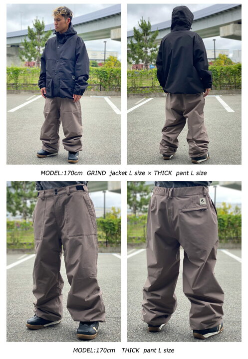 楽天市場】23-24 NOMADIK/ノマディック THICK pant メンズ レディース  