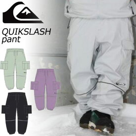 23-24 QUIKSILVER/クイックシルバー QUIK SLASH PANT スラッシュパンツ メンズ レディース 防水パンツ スノーボードウェア スノーウェアー 2024 型落ち