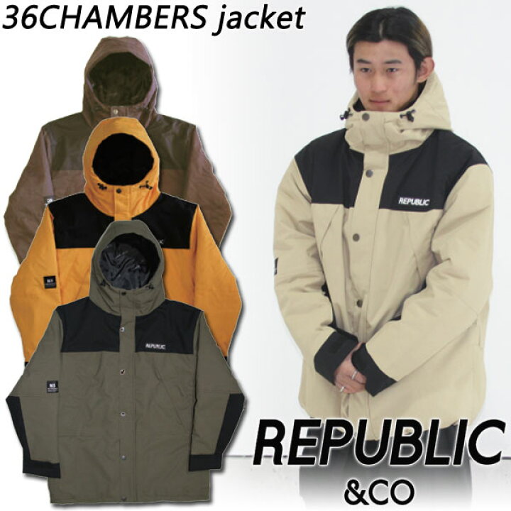楽天市場】23-24 REPUBLIC &CO/リパブリック 36CHAMBERS jacket メンズ 