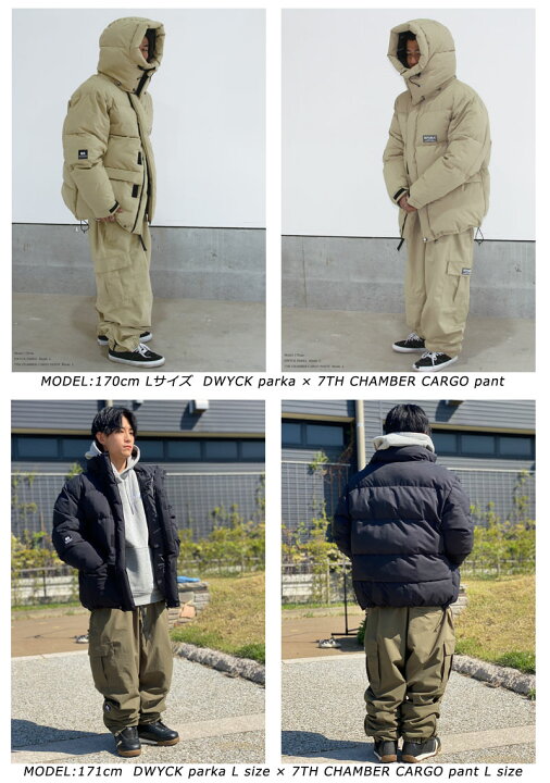 楽天市場】23-24 REPUBLIC &CO/リパブリック DWYCK parka メンズ 