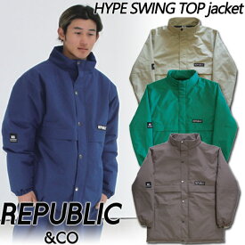 23-24 REPUBLIC &CO/リパブリック HYPE SWING TOP jacket メンズ レディース 防水ジャケット スノーボードウェア スノーウェアー 2024 型落ち