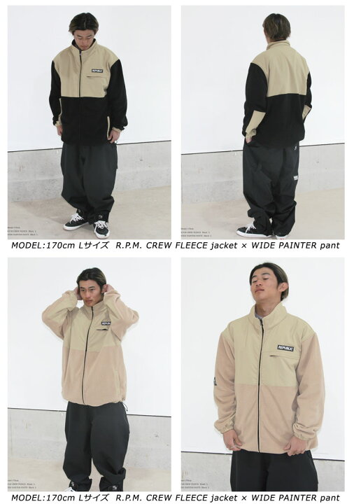 楽天市場】23-24 REPUBLIC &CO/リパブリック R.P.M. CREW FLEECE 