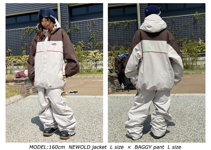 ROME つぶせる BAGGY PANTS NEW OLD セットアップ 上下 バギー
