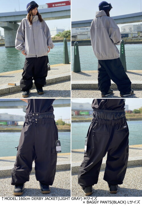 楽天市場】23-24 SCAPE/エスケープ BAGGY PANTS バギーパンツ メンズ  