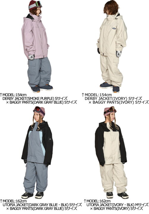 楽天市場】23-24 SCAPE/エスケープ BAGGY PANTS バギーパンツ メンズ 