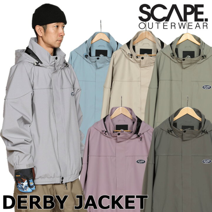 楽天市場】23-24 SCAPE/エスケープ DERBY JACKET ダービージャケット  