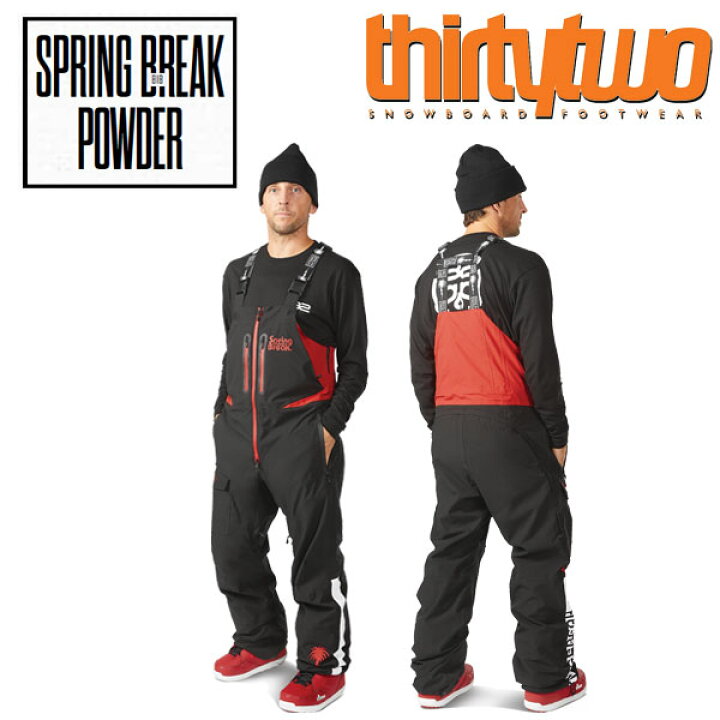 楽天市場】23-24 THIRTYTWO/サーティーツー SPRING BREAK POWDER BIB  