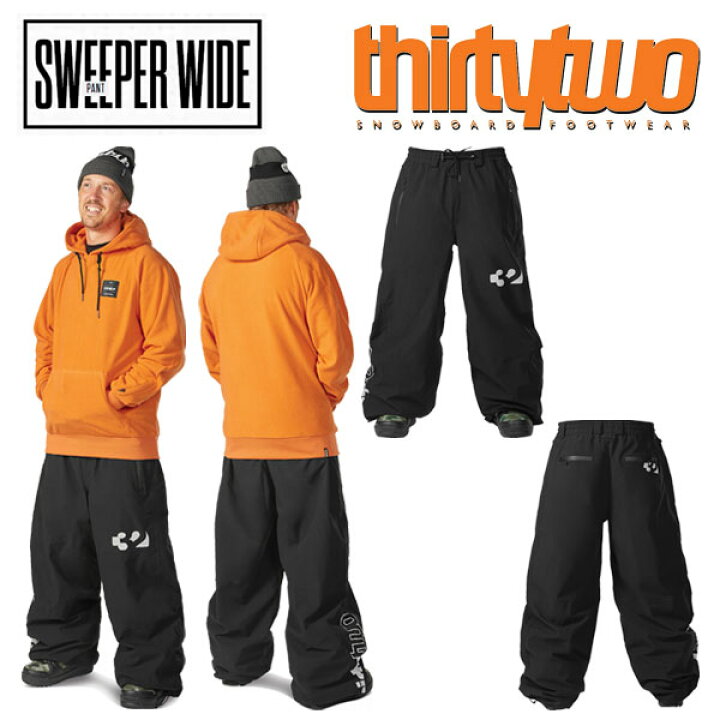 楽天市場】23-24 THIRTYTWO/サーティーツー SWEEPER WIDE pant  