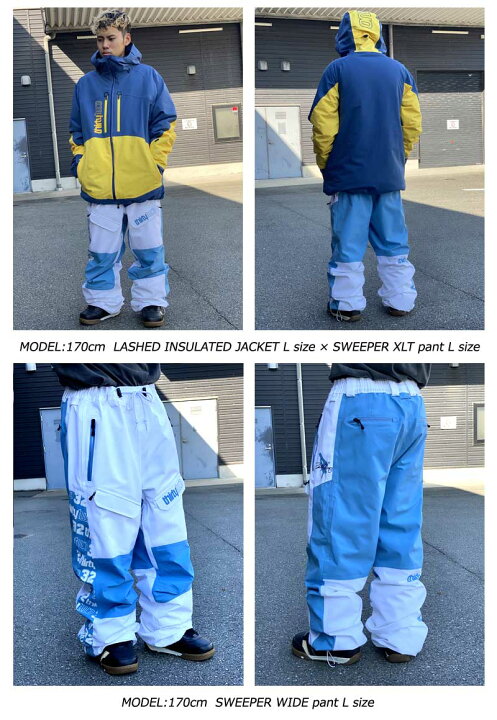 楽天市場】23-24 THIRTYTWO/サーティーツー SWEEPER XLT PANT ゼブ 