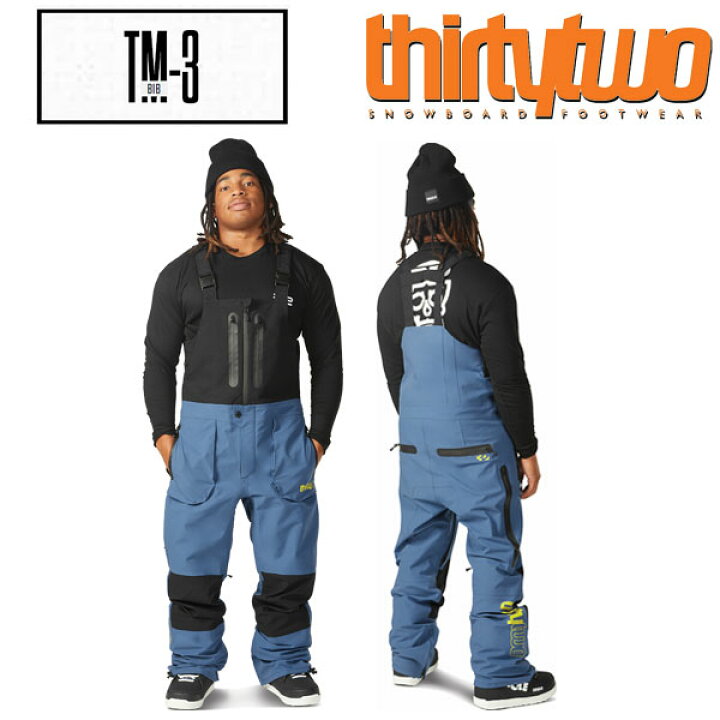 楽天市場】23-24 THIRTYTWO/サーティーツー TM-3 bib pant メンズ  