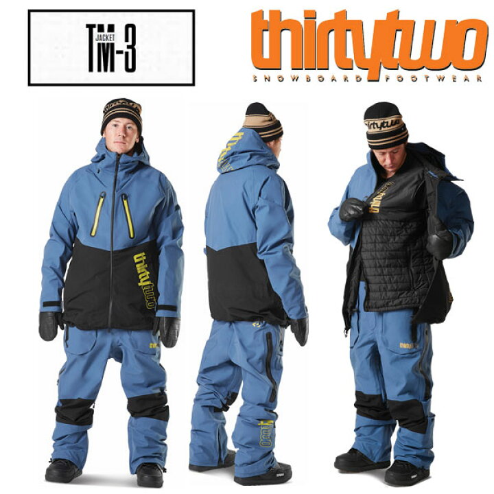 楽天市場】23-24 THIRTYTWO/サーティーツー TM-3 jacket メンズ 