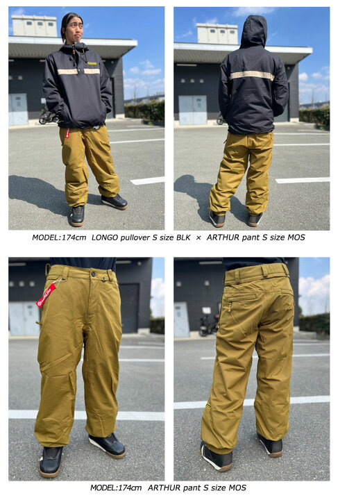楽天市場】【VCクーポン対象】23-24 VOLCOM/ボルコム ARTHUR pant 