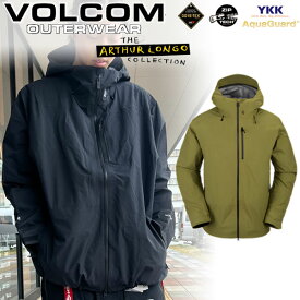 23-24 VOLCOM/ボルコム ARTHUR GORE PROSHELL jacket メンズ レディース 防水ゴアテックスジャケット スノーボードウェア スノーウェアー 2024
