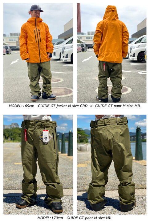 楽天市場】23-24 VOLCOM/ボルコム GUIDE GORE-TEX pant メンズ  
