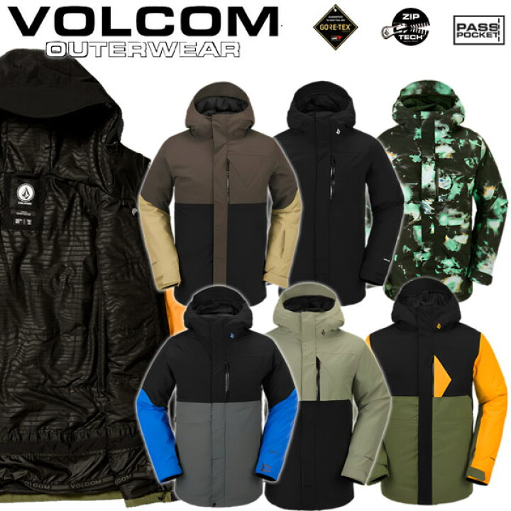 楽天市場】23-24 VOLCOM/ボルコム L INS GORE-TEX jacket メンズ  