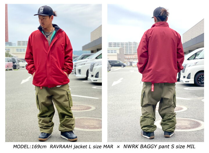 楽天市場】23-24 VOLCOM/ボルコム NWRK BAGGY pant メンズ レディース 