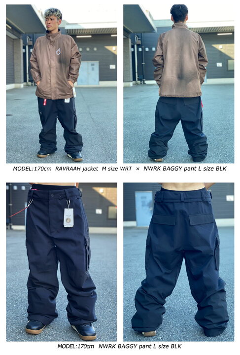 楽天市場】23-24 VOLCOM/ボルコム NWRK BAGGY pant メンズ レディース  