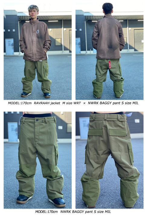 楽天市場】23-24 VOLCOM/ボルコム NWRK BAGGY pant メンズ レディース 