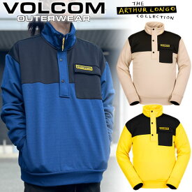 23-24 VOLCOM/ボルコム SHE 2 P/O fleece メンズ レディース スノーボードアパレル セカンドレイヤー 2024