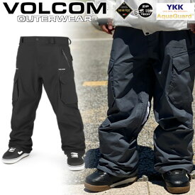 23-24 VOLCOM/ボルコム STONE STRETCH GORE-TEX pant メンズ レディース 防水ゴアテックスパンツ スノーボードウェア スノーウェアー 2024 型落ち