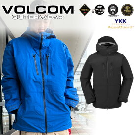 23-24 VOLCOM/ボルコム TDS INF GORE-TEX jacket メンズ レディース 防水ゴアテックスジャケット スノーボードウェア スノーウェアー 2024 型落ち