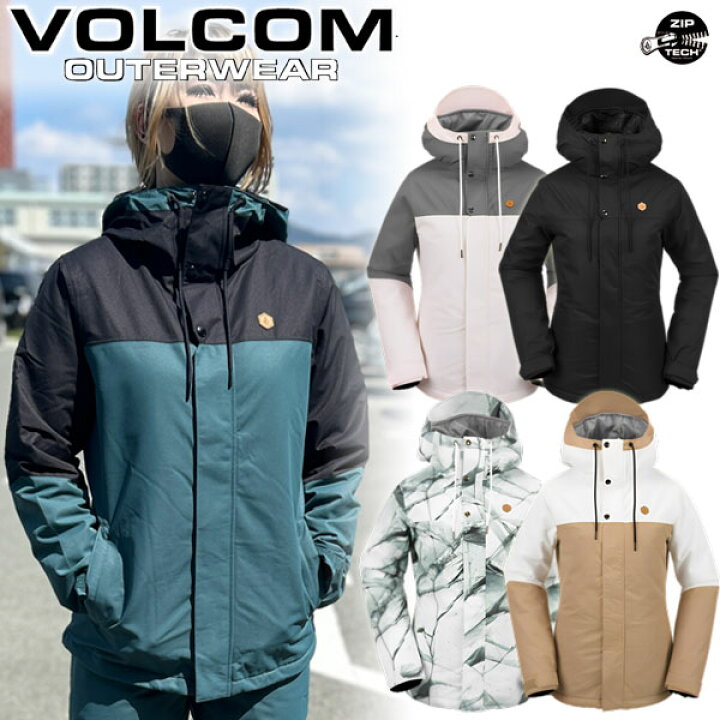 楽天市場】23-24 VOLCOM/ボルコム BOLT INS jacket レディース 防水 