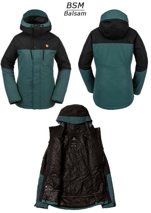 楽天市場】23-24 VOLCOM/ボルコム BOLT INS jacket レディース 防水 