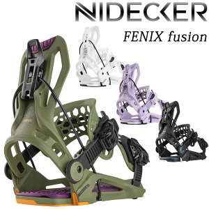 24-25 NIDECKER/iCfbJ[ FENIX FUSION tFjbNX FLOW AGg[ Y fB[X rfBO oCfBO Xm[{[h 2025 ^