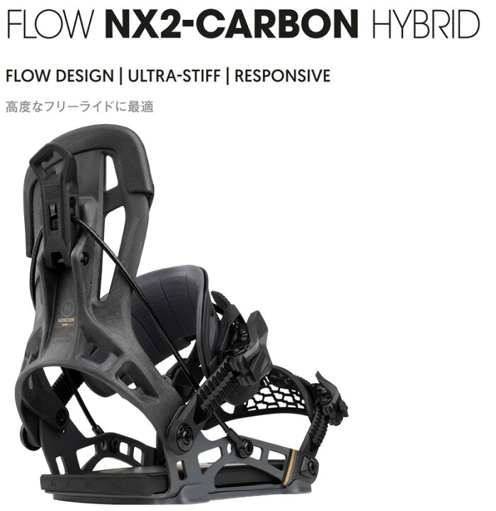 楽天市場】24-25 NIDECKER/ナイデッカー NX2 CARBON HYBRID FLOW リア 