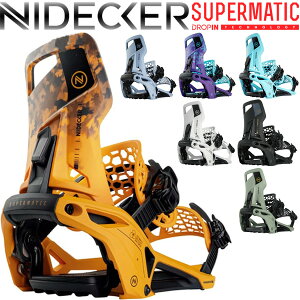 24-25 NIDECKER/iCfbJ[ SUPERMATIC X[p[}`bN hbvC Y fB[X rfBO oCfBO Xm[{[h 2025 ^