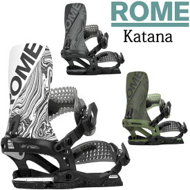 24-25 ROME SDS/ローム KATANA カタナ メンズ ビンディング バインディング パーク カービング スノーボード 2025 予約商品