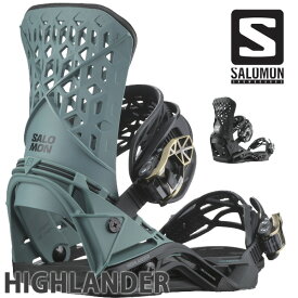 24-25 SALOMON/サロモン HIGHLANDER ハイランダー メンズ レディース ビンディング バインディング スノーボード 2025 型落ち
