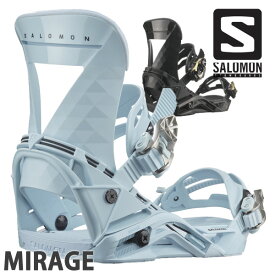 24-25 SALOMON/サロモン MIRAGE ミラージュ レディース ビンディング バインディング スノーボード 2025 型落ち