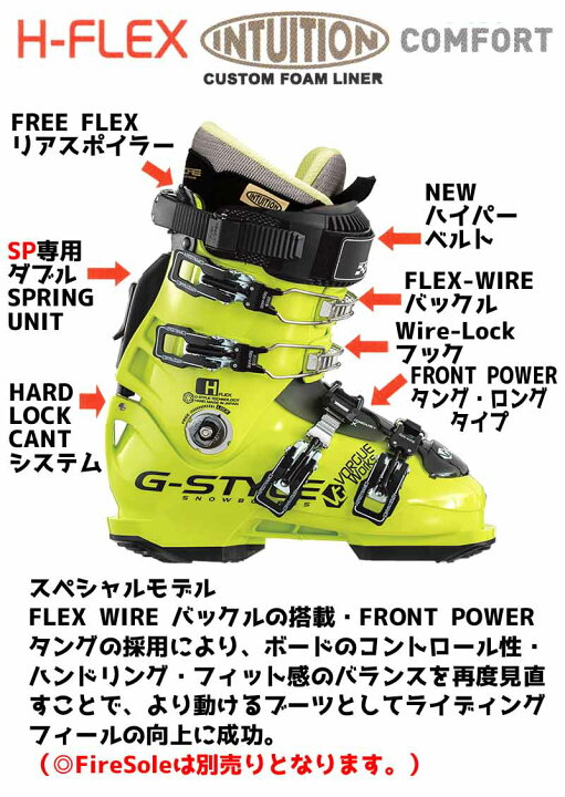 楽天市場】24-25 G-STYLE / ジースタイル VORGUE WORKS H-FLEX 