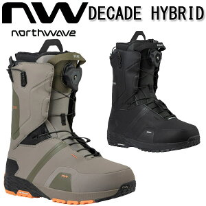 24-25 NORTHWAVE / ノースウェーブ DECADE HYBRID ディケードハイブリッド メンズ レディース ブーツ スノーボード 2025 型落ち