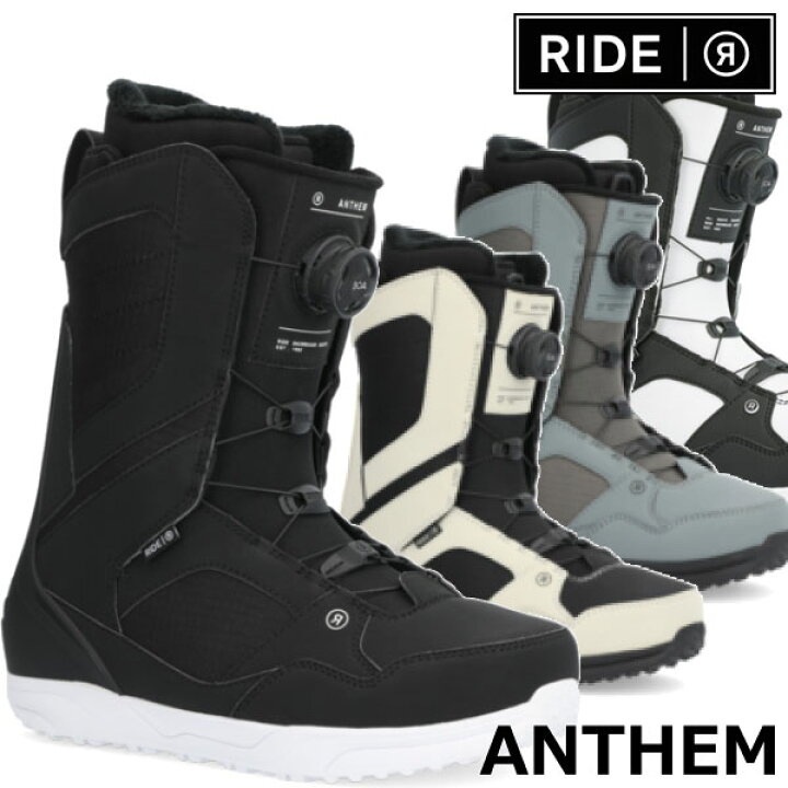 楽天市場】24-25 RIDE/ライド ANTHEM アンセム メンズ ブーツ ボア BOA  