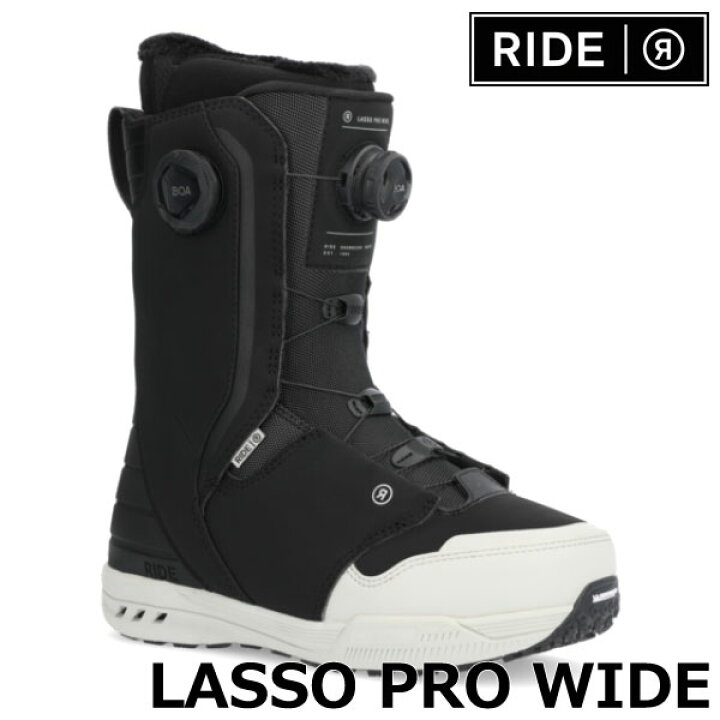 楽天市場】24-25 RIDE/ライド LASSO PRO WIDE ラッソプロワイド メンズ  