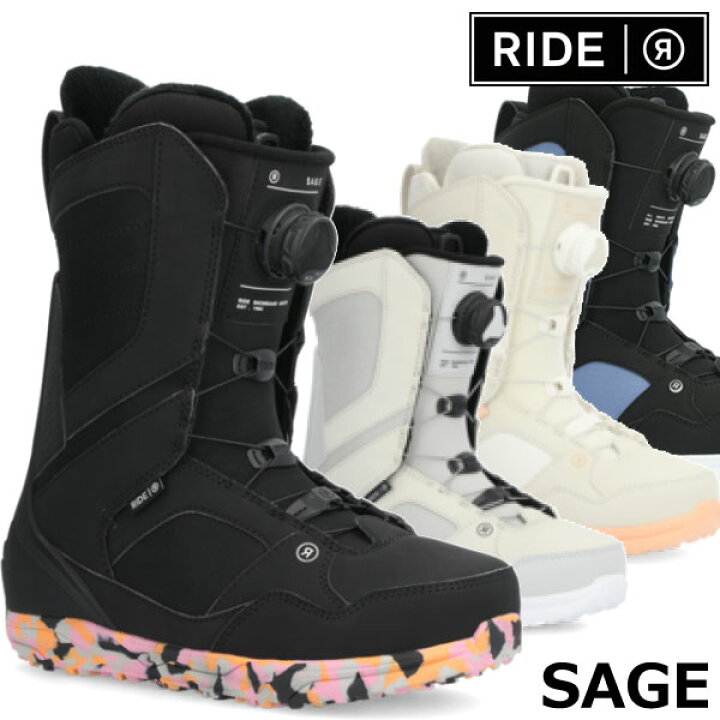 楽天市場】24-25 RIDE/ライド SAGE セージ レディース ブーツ ボア BOA 